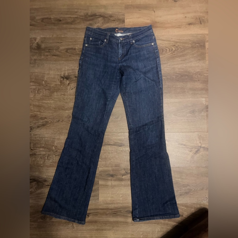 Vintage Cache Dark Blue Women's Boot Cut Jeans